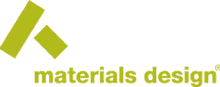 mds logo weiss. schrift gruen