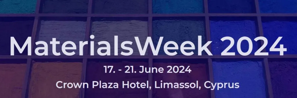 materialsweek2024 header