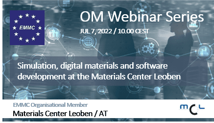 EMMC OM Webinar Series / MCL / JUL 7, 2022 / 10:00 CEST