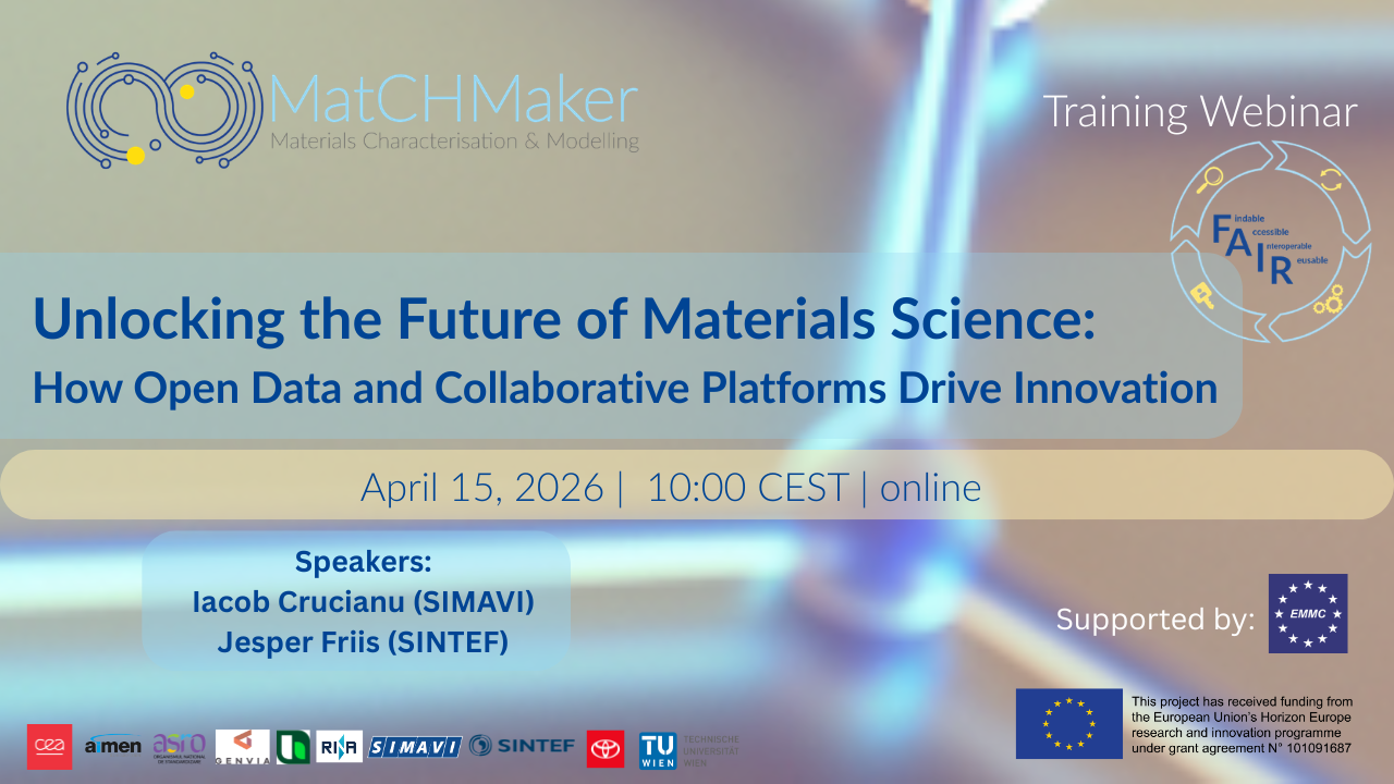 matchmaker training webinar open repository and ontology final