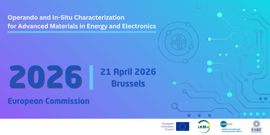 operando and in situ characterization for advanced materials in energy and electronics big